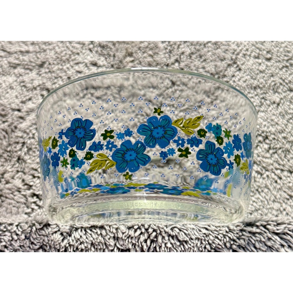 The Pioneer Woman Dazzling Dahlias Glass Storage Bowl 4 Cups 1 Qt No Lid‎ Floral
